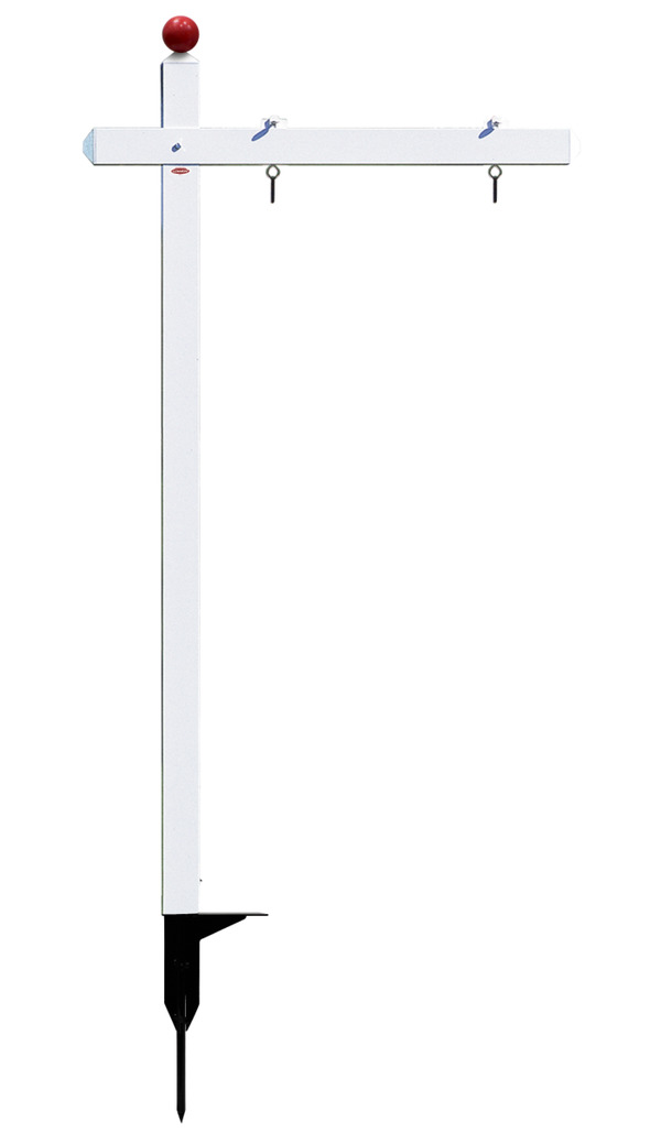 Aluminum Sign Post w Snap Anchor, 18h x 24w 30h x24w